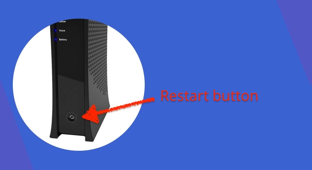 spectrum router red light no internet